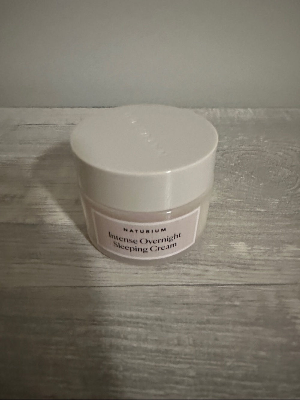 NWOT Naturium Intense Overnight Sleeping Cream - White and Pale Pink
